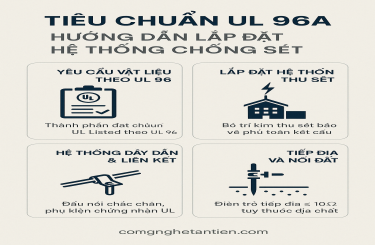 Tiêu chuẩn UL 96A–Chuẩn Mỹ