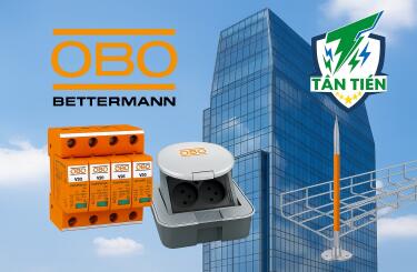 Tân Tiến cung cấp thiết bị OBO-Đức