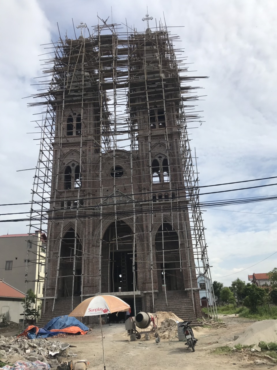 Bàn giao hệ thống chống sét cho Nhà thờ giáo họ An Khánh – Đông Triều, Quảng Ninh