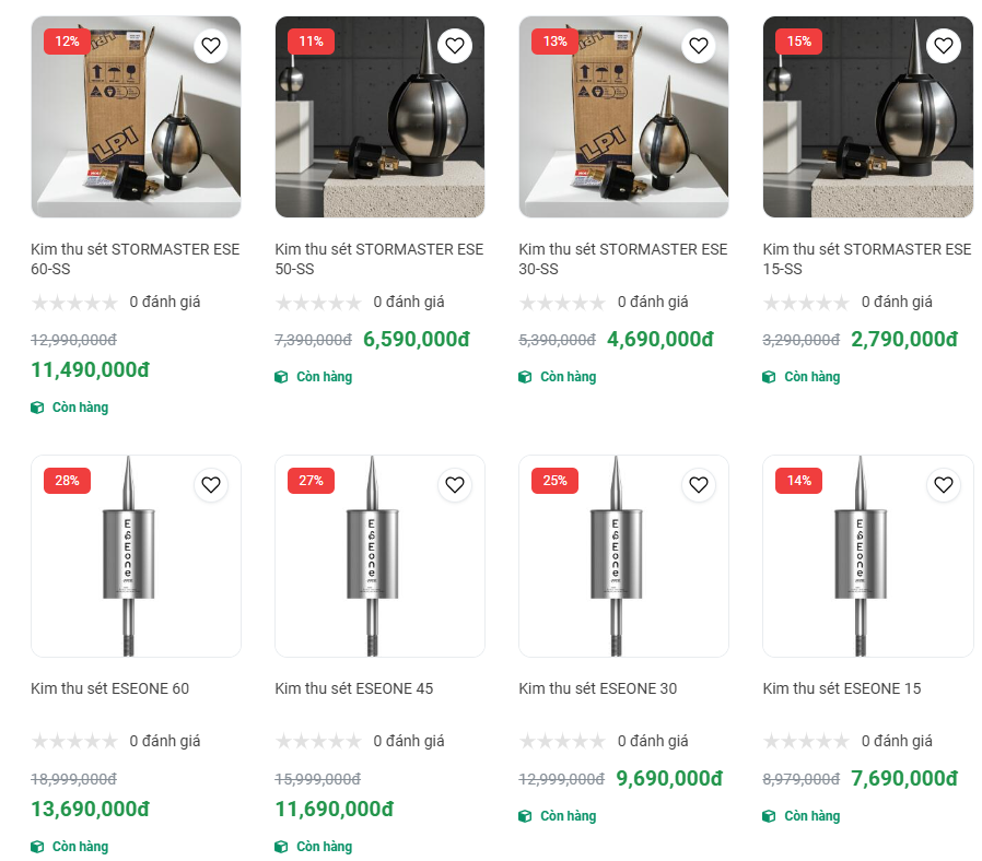 Kim thu sét tại Tân Tiến