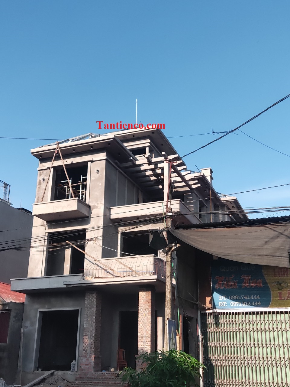 Chống sét biệt thự Phú Thọ-Kim thu sét Tây Ban Nha