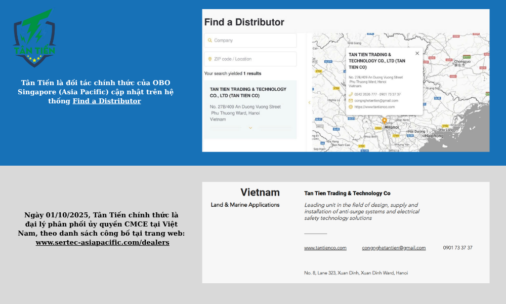 Tân tiến - chuyên về chống sét tại VIệt Nam